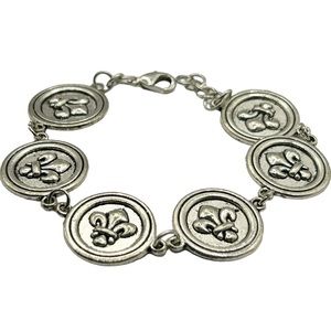 Fleur Ce Lis Coin Bracelet